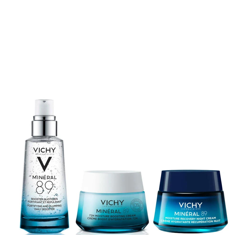Vichy Minéral 89 3-Step Hydration Boost Day & Night Routine Bundle Immagine 1
