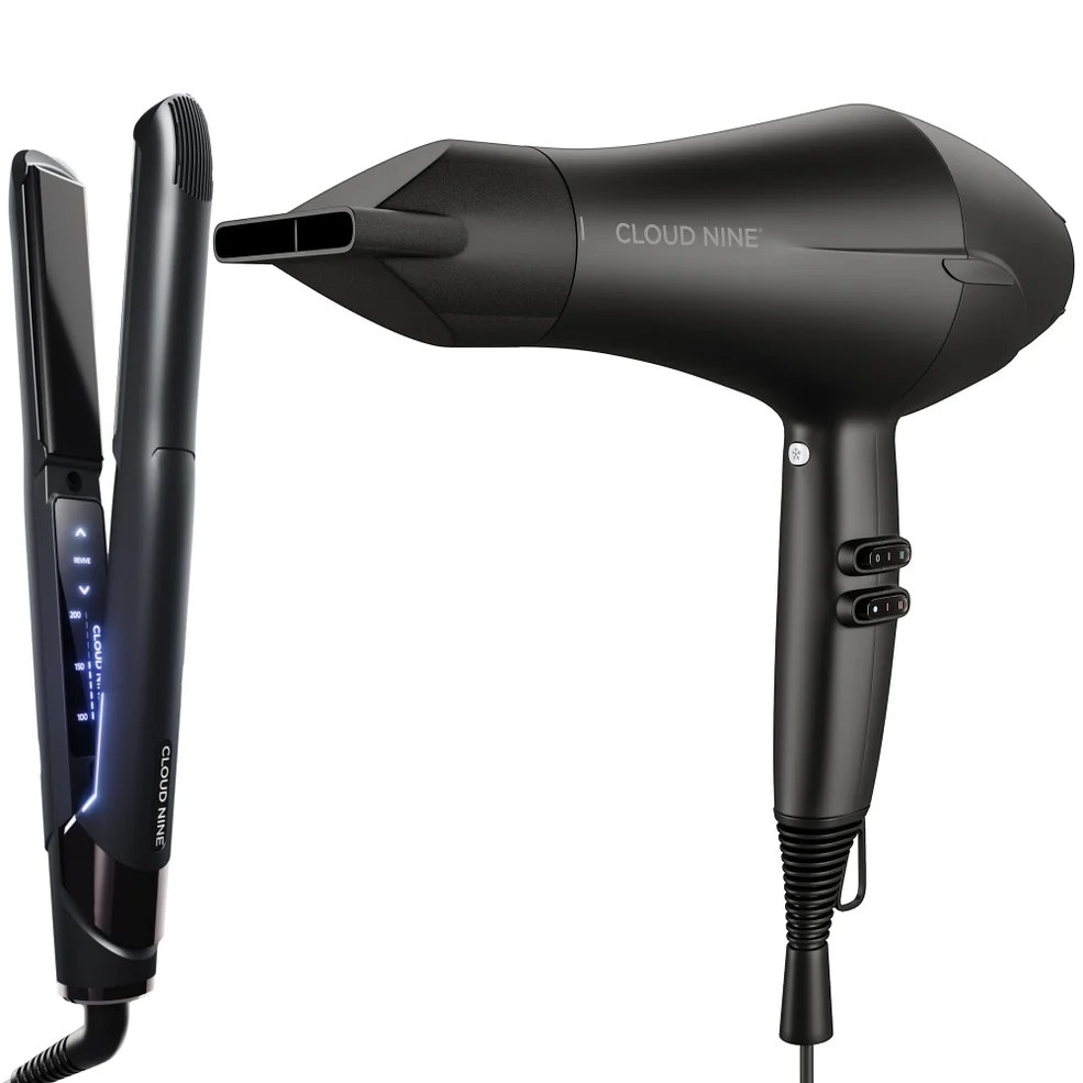CLOUD NINE The Airshot Hairdryer and The Original Iron Bundle Immagine 1
