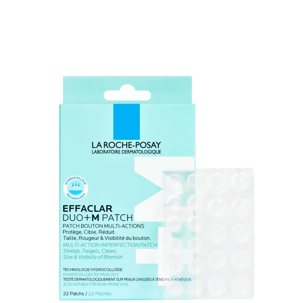 La Roche-Posay Effaclar Duo+M Patch, Multi-Action Imperfection Patch for Breakout-Prone Skin 22 Patches Immagine 1