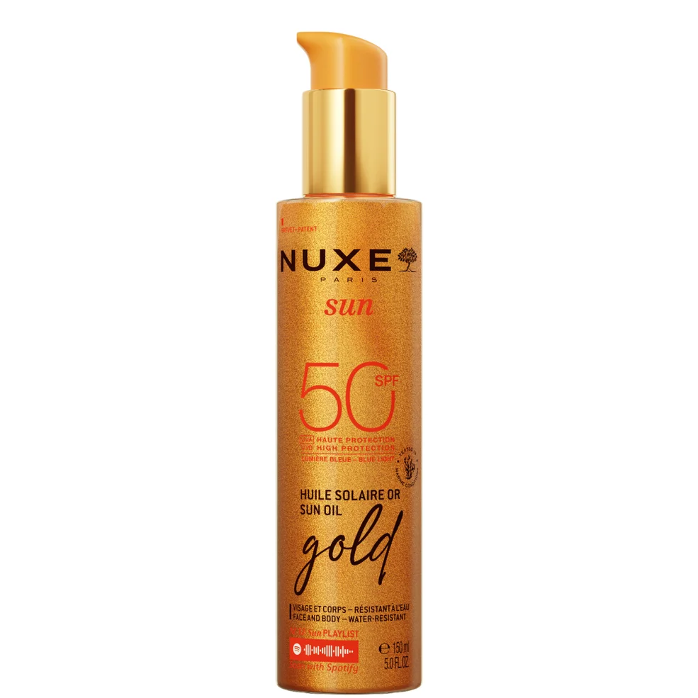 Nuxe Sun Olio Oro Scintillante SPF 50 150 ml Immagine 1