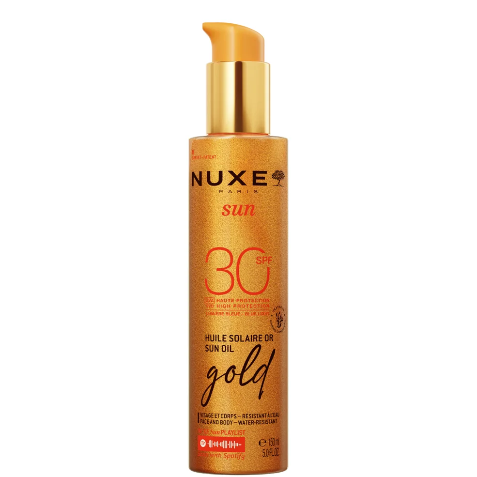 Nuxe Sun Olio Oro Scintillante SPF 30 150 ml Immagine 1