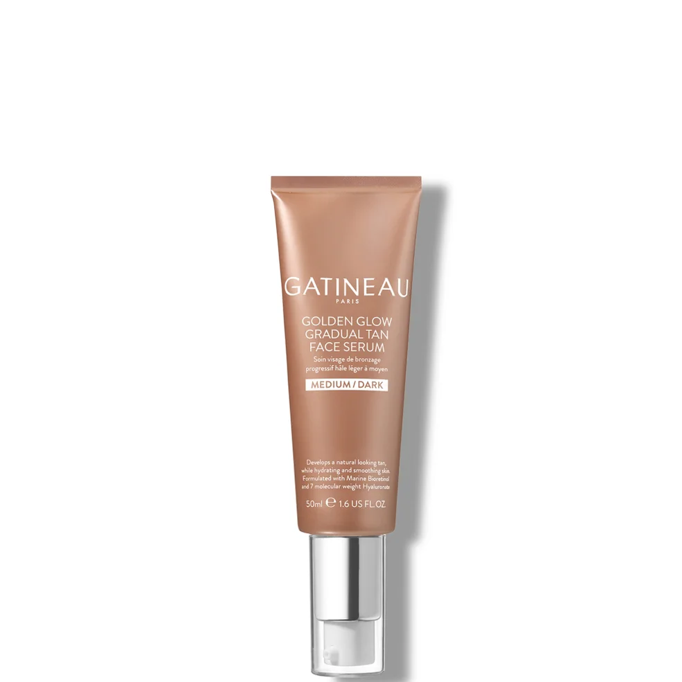 Gatineau Golden Glow Gradual Tan Face Serum 50ml - Medium/Dark Immagine 1