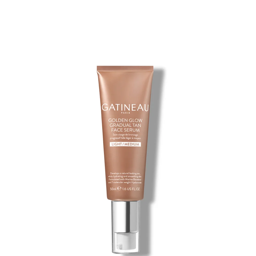 Gatineau Golden Glow Gradual Tan Face Serum 50ml - Light/Medium Immagine 1