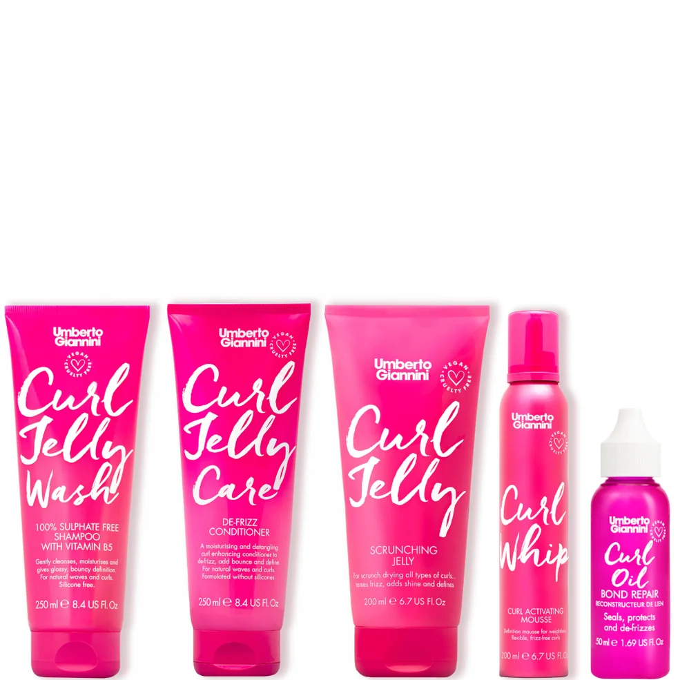 Umberto Giannini Curl Wash and Style Essentials Kit Immagine 1