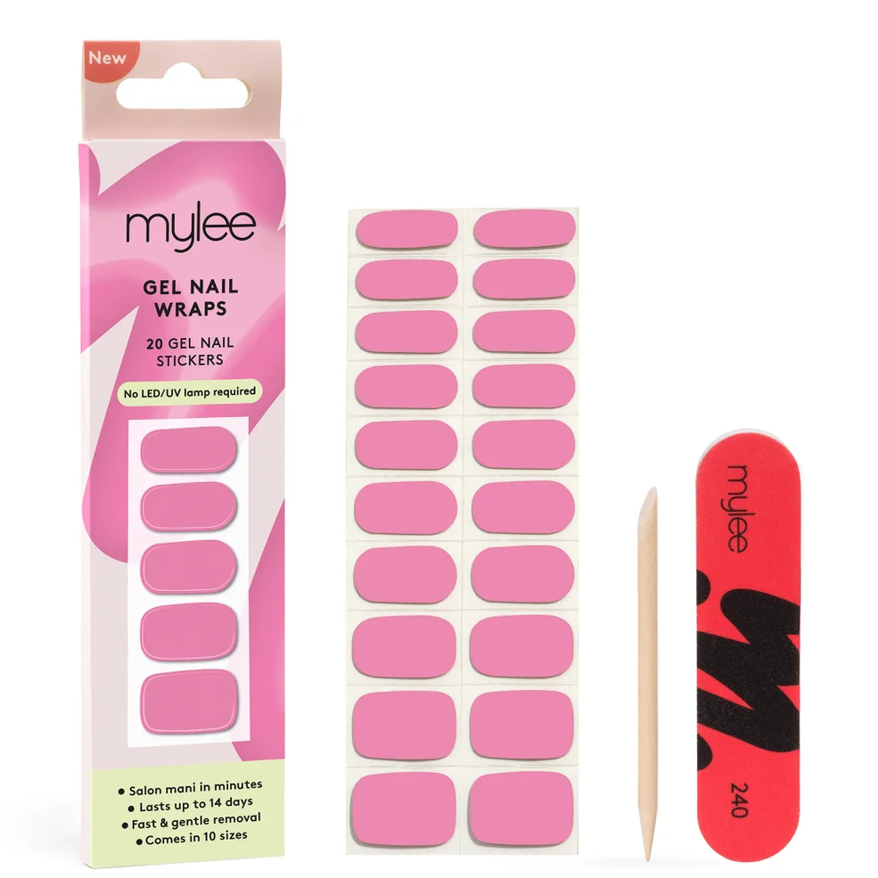Mylee Gel Nail Wraps - Peony Immagine 1