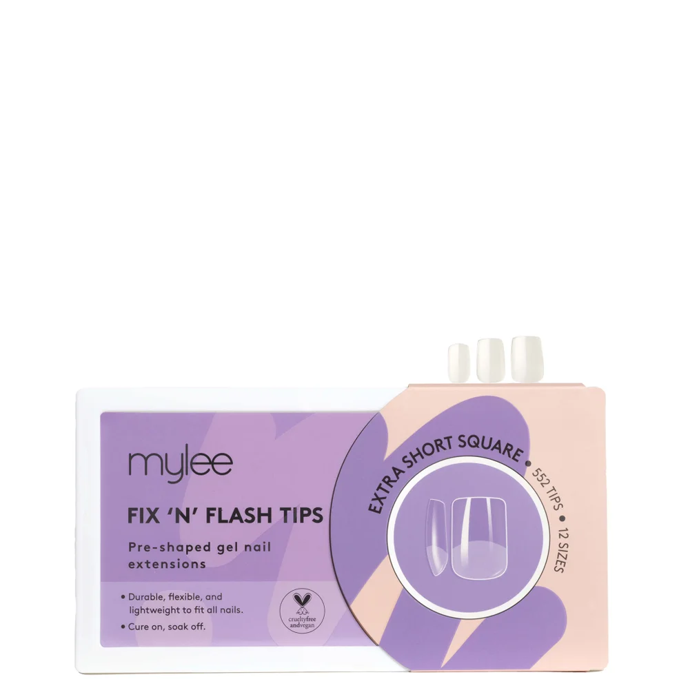 Mylee Fix 'N' Flash Tips - Extra Short Square Immagine 1