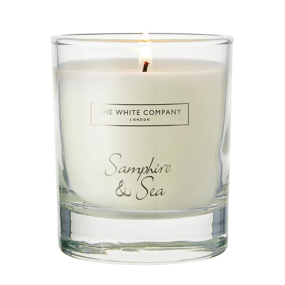 The White Company Samphire & Sea Candle 140g Immagine 1