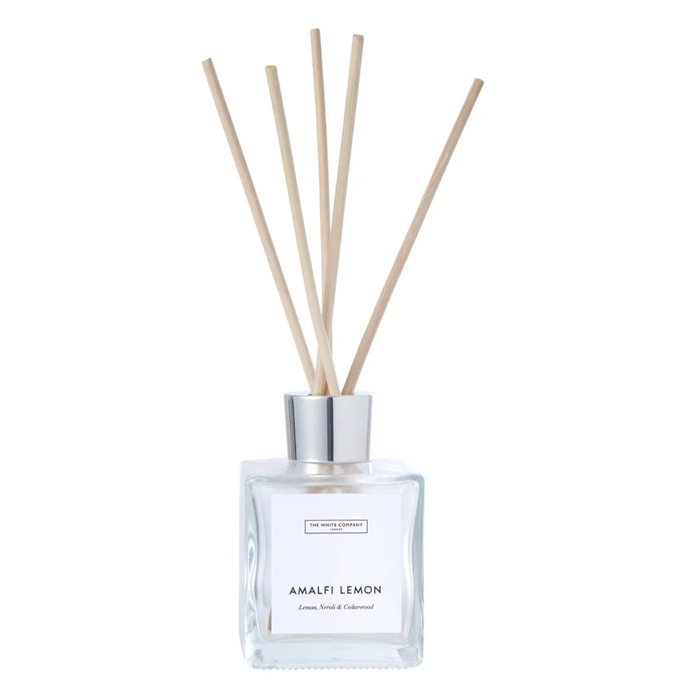 The White Company Amalfi Lemon Luxury Diffuser 200ml Immagine 1