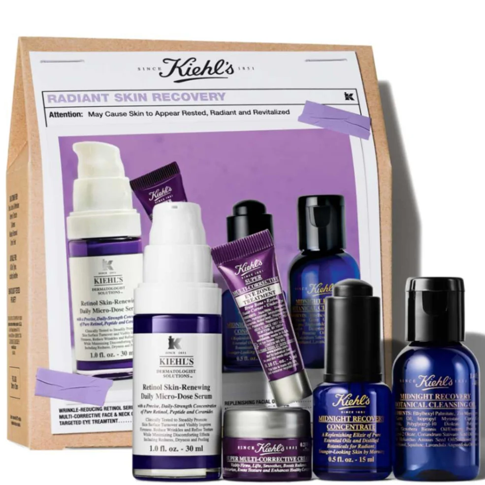 Kiehl's Radiant Skin Recovery Set Immagine 1