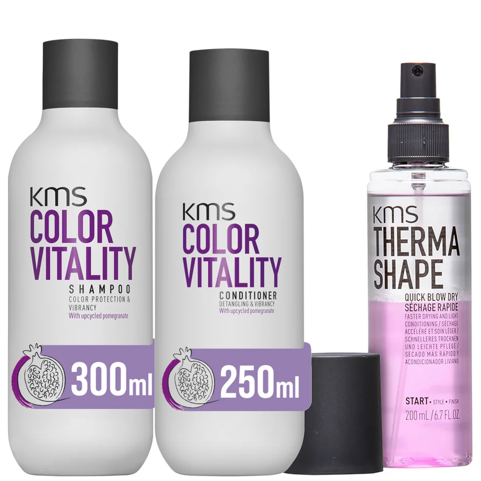 KMS Colour & Heat Protection Bundle for All Hair Types Immagine 1