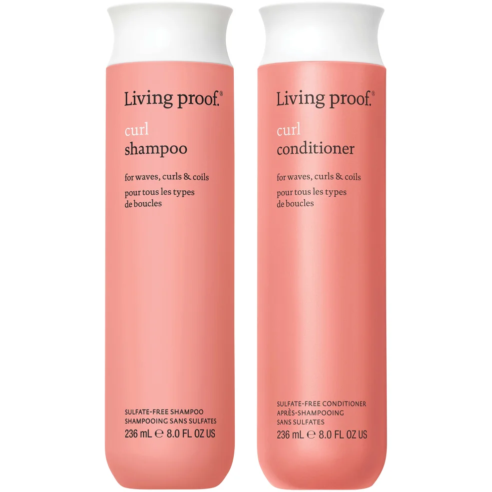 Living Proof Curl Shampoo and Conditioner Bundle for Stronger, Hydrated, Healthier Looking Curls Immagine 1