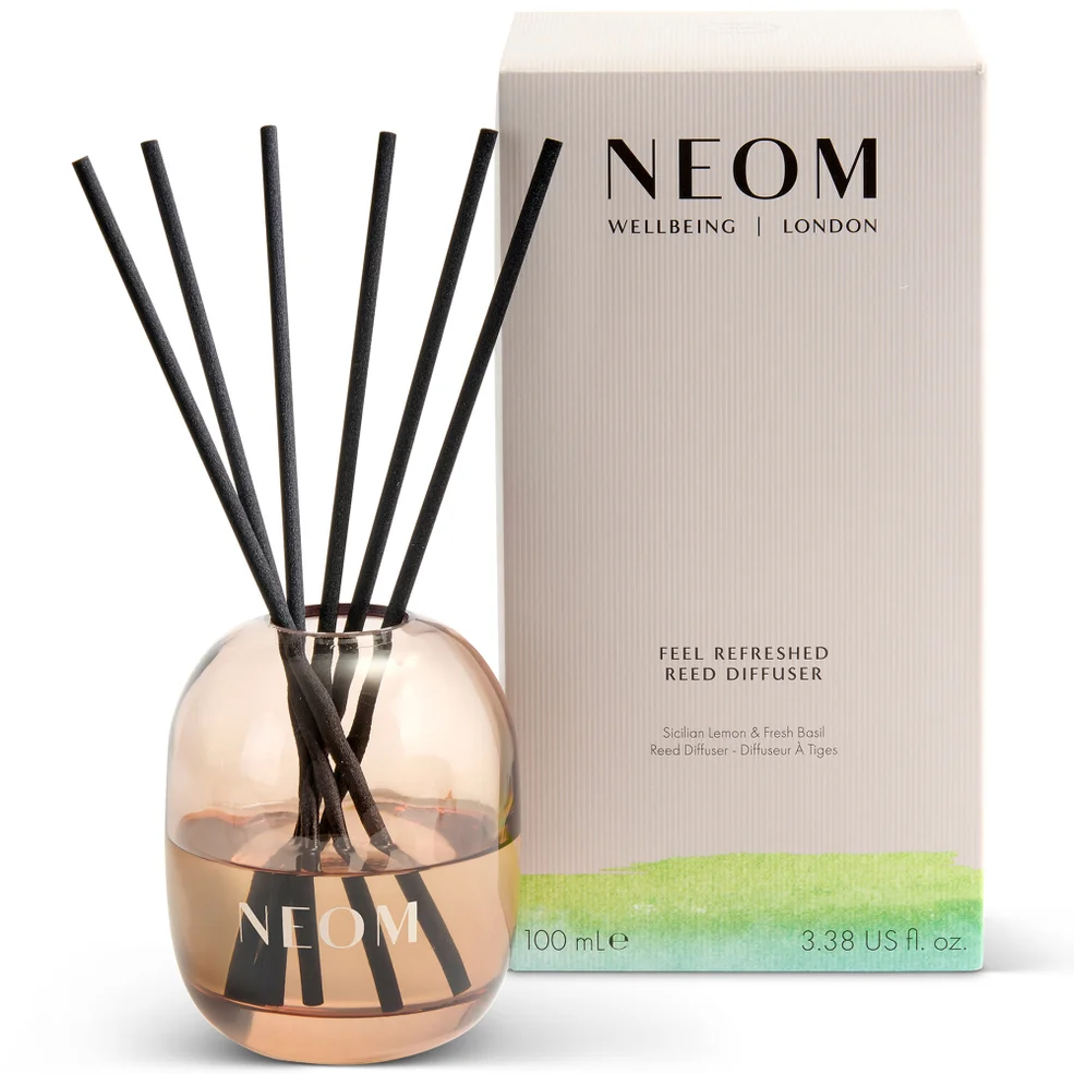 NEOM Wellbeing Feel Refreshed Reed Diffuser 100ml Immagine 1
