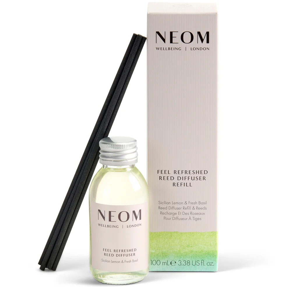 NEOM Wellbeing Feel Refreshed Reed Diffuser Refill 100ml Immagine 1