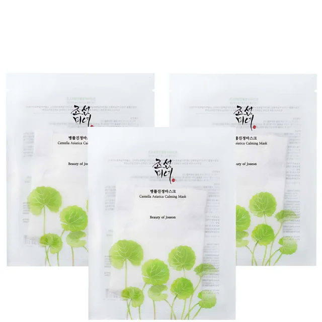 Beauty of Joseon Maschera lenitiva alla Centella Asiatica Trio