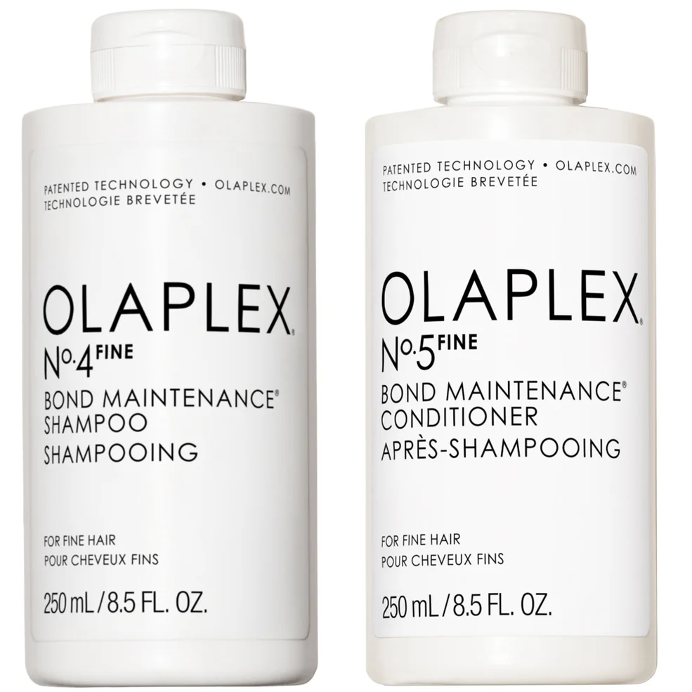 Olaplex No.4 and No.5 Fine Shampoo and Conditioner Duo 250ml Immagine 1
