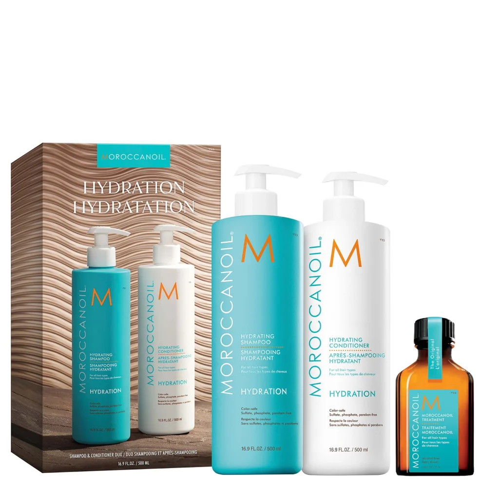 Moroccanoil Hydrating 500ml DUO + Treatment 25ml Immagine 1