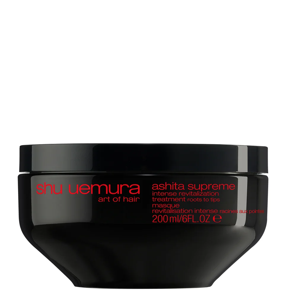 Shu Uemura Ashita Supreme Intense Revitalisation Treatment Mask for All Hair Types, with Ashitaba Extracts 200ml Immagine 1