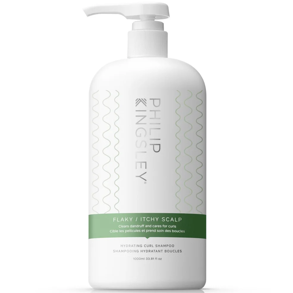 Philip Kingsley Flaky/Itchy Scalp Hydrating Curl Anti-Dandruff Shampoo 1000ml Immagine 1
