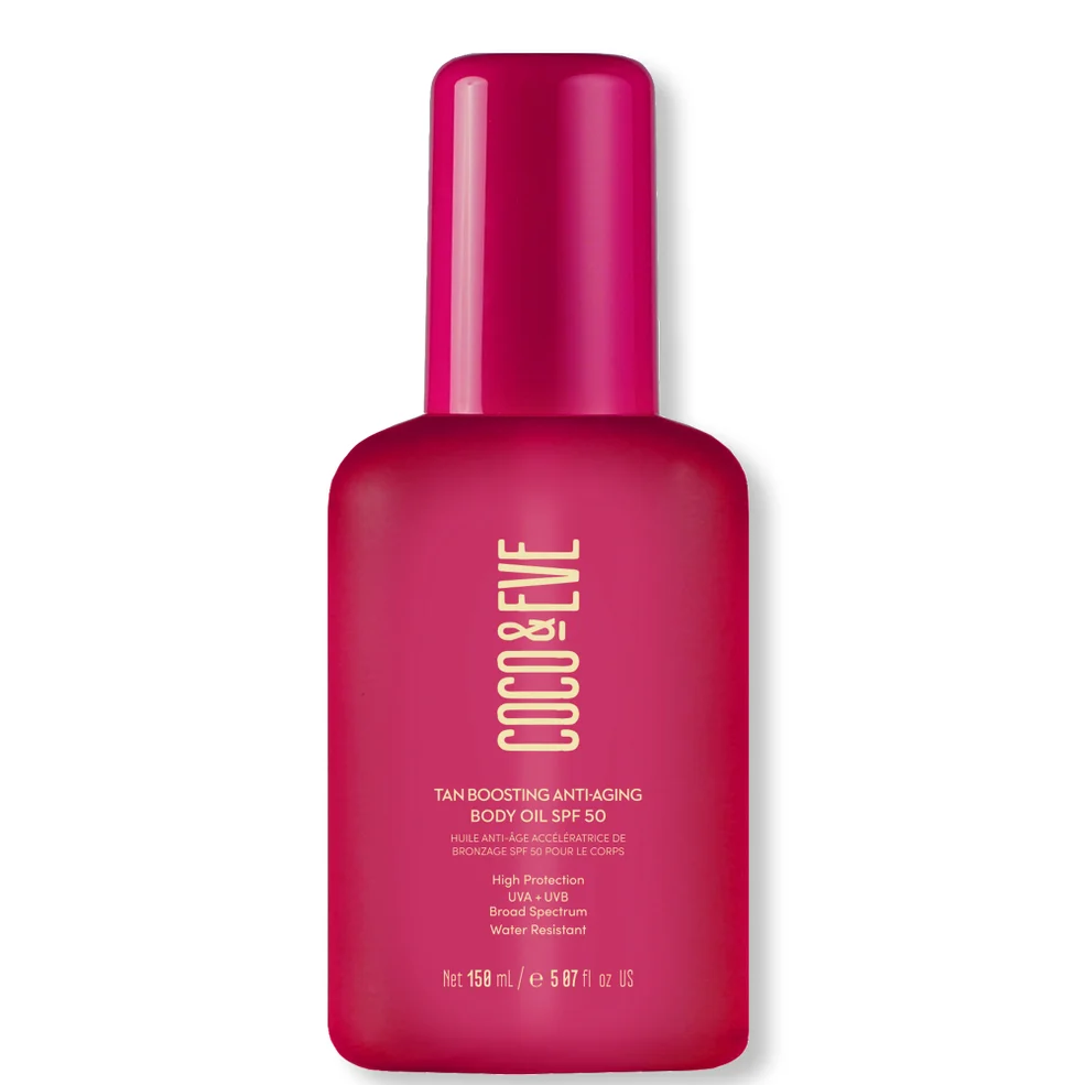 Coco & Eve Tan Boosting Anti-aging Body Oil SPF50 Immagine 1