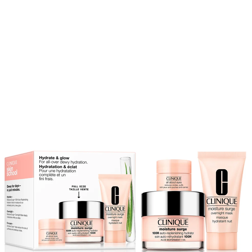 Clinique Hydration & Glow, For All Over Dewy Hydration Gift Set Immagine 1