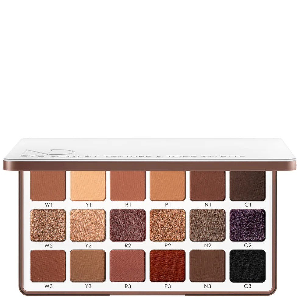 Natasha Denona Eye Sculpt Texture and Tone Eyeshadow Palette - Dramatic Immagine 1