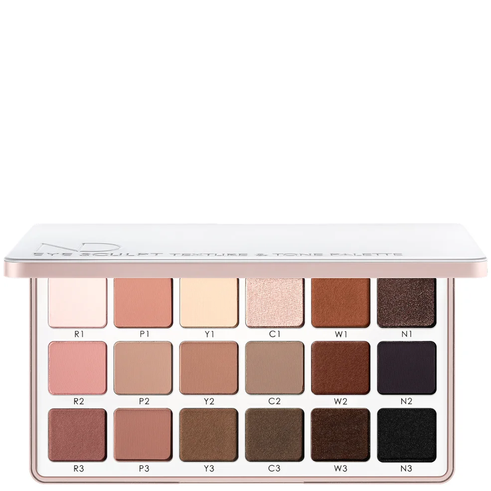 Natasha Denona Eye Sculpt Texture and Tone Eyeshadow Palette - Soft Immagine 1