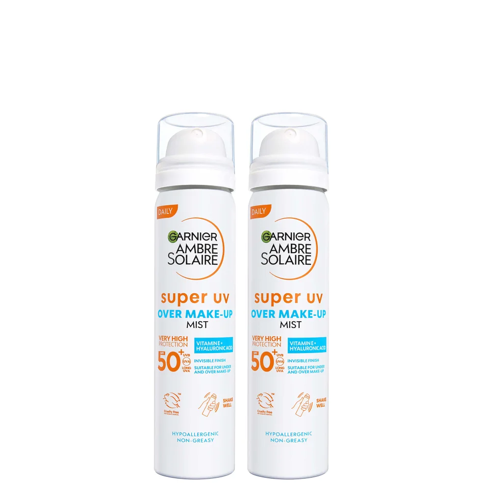 Garnier Ambre Solaire Over Makeup Super UV Protection Mist SPF50+ 75ml Duo Immagine 1