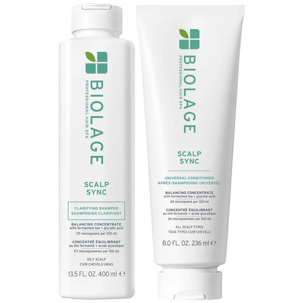 Biolage Scalp Sync Clarifying Shampoo 400ml and Conditioner 236ml Duo Immagine 1