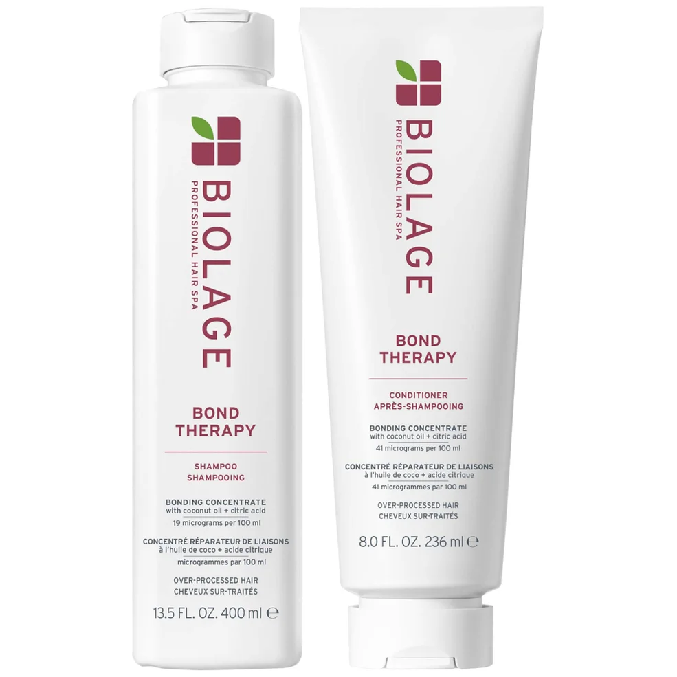 Biolage Bond Therapy Shampoo 400ml and Conditioner 236ml Duo Immagine 1