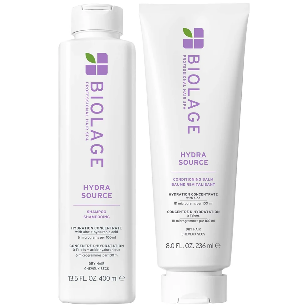Biolage Hydra Source Shampoo 400ml and Conditioner 236ml Duo Immagine 1