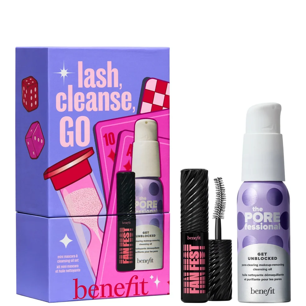 benefit Lash Cleanse Go Mascara and Oil Cleanser Stocking Filler Immagine 1