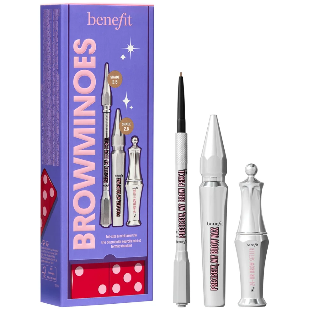 benefit BROWminoes 2.5 Eyebrow Makeup 3-piece Gift Set Immagine 1