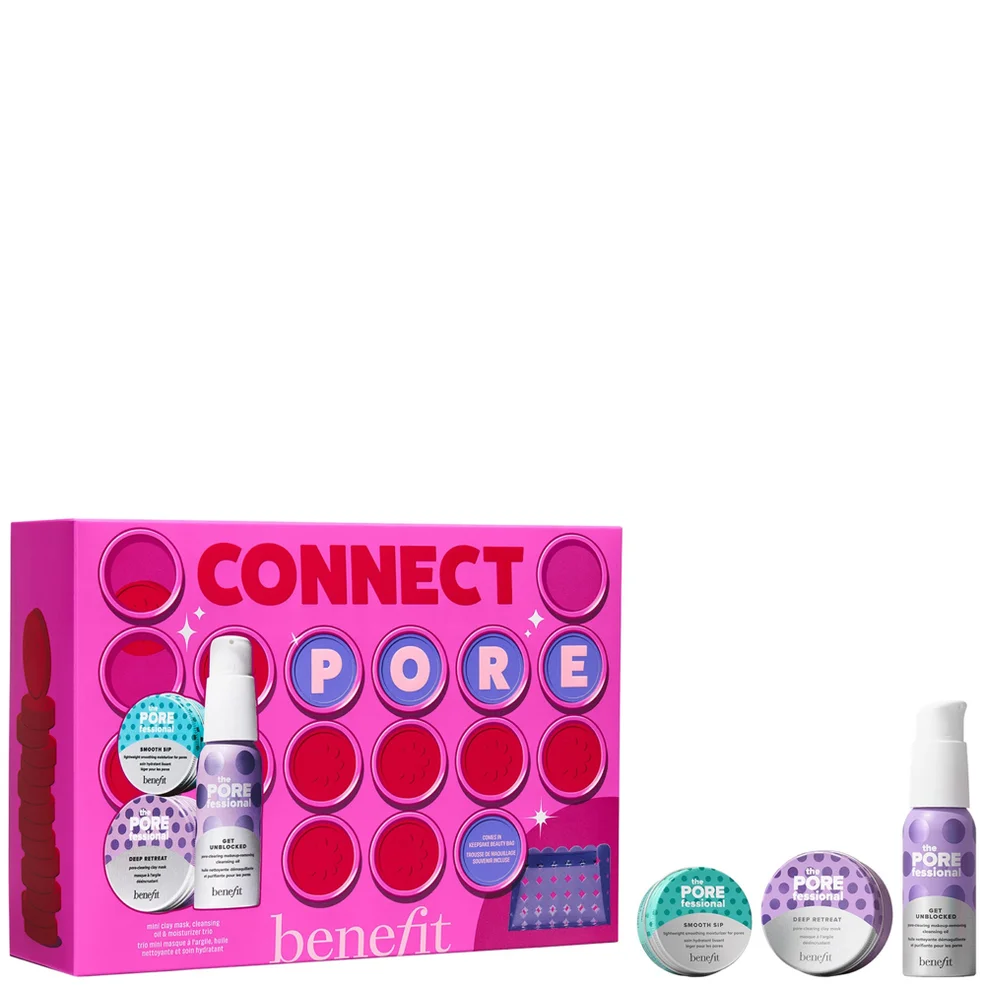 benefit Connect PORE Porefessional Skin Care Gift Set, with Limited Edition Beauty Bag Immagine 1