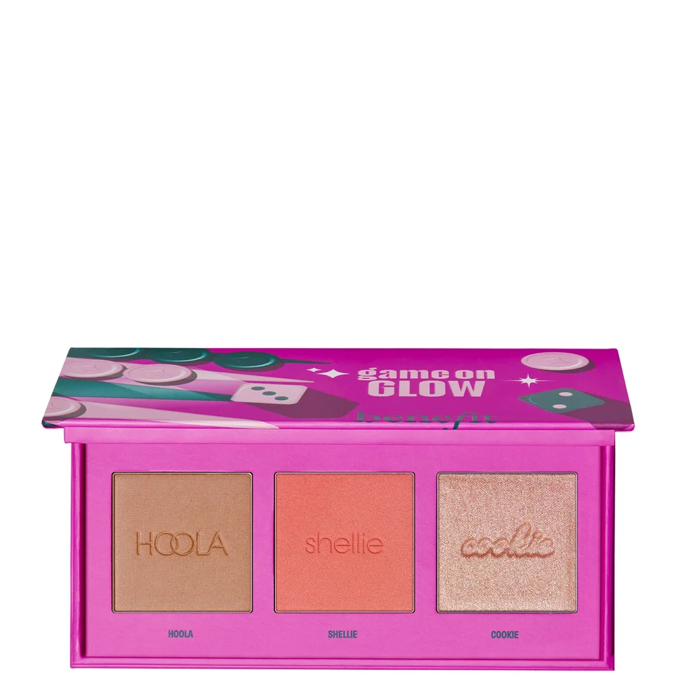 benefit Game On Glow Blush, Bronzer and Highlighter Limited Edition Cheek Palette Immagine 1