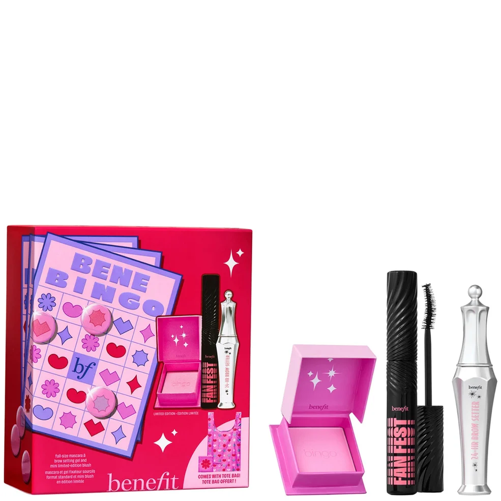benefit Benebingo Mascara, Brow and Limited Edition Blush Makeup Gift Set Immagine 1