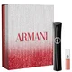 Armani Vertigo Lift Mascara & Mini Prisma Glass Icy Plumper Gift Set