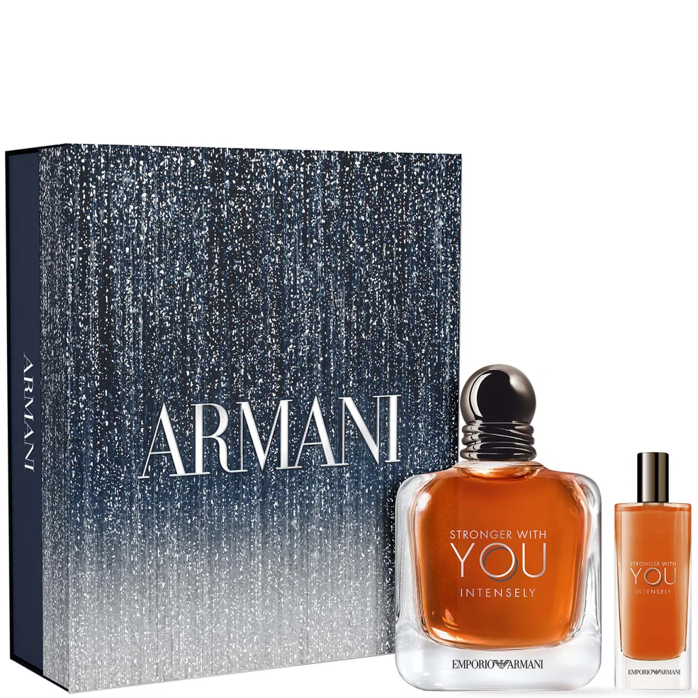 Armani Stronger With You Intensely Eau de Parfum 100ml Gift Set Immagine 1