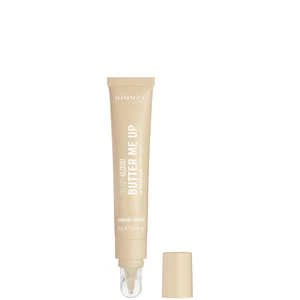 Rimmel London Oh My Gloss! Butter Me Up Lip Butter Balm 15ml (Various Shades) - Shade 001 Vanilla Frost