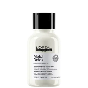 L'Oréal Professionnel Metal Detox Shampoo Travel Size Anti-breakage & Colour Fade Protection 100ml - Size 100ml