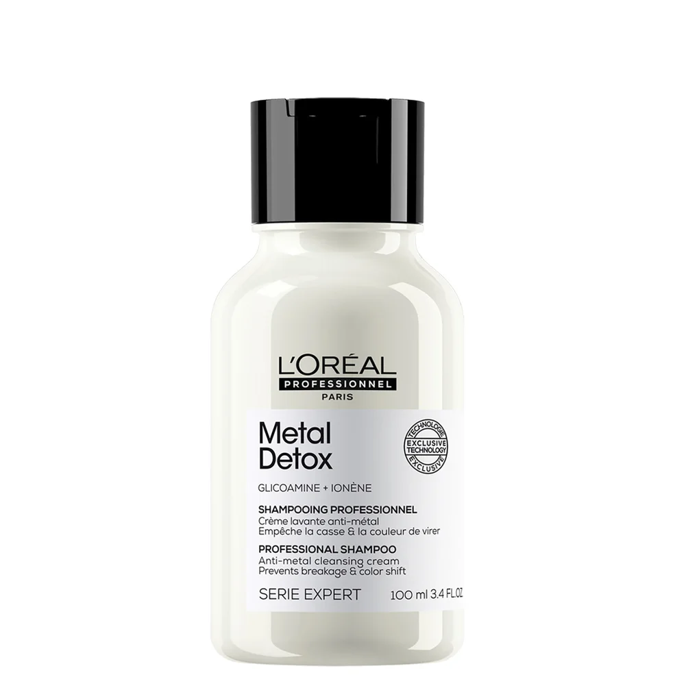 L'Oréal Professionnel Metal Detox Shampoo Travel Size Anti-breakage & Colour Fade Protection 100ml Immagine 1