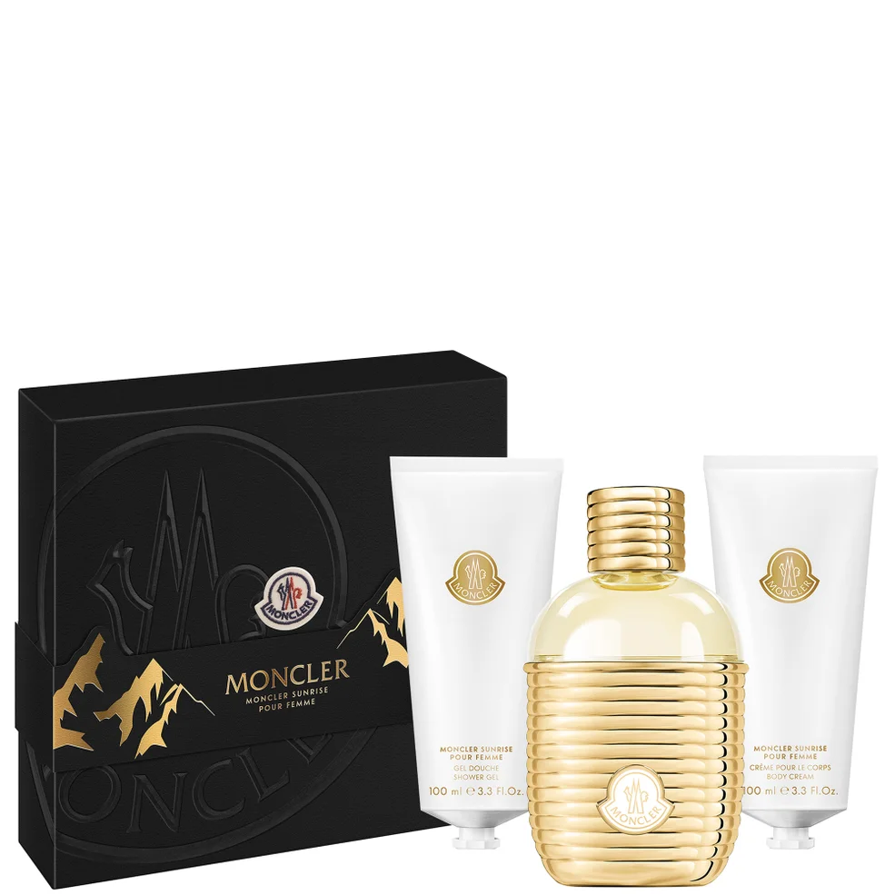 Moncler Pour Femme Sunrise Eau de Parfum 100ml Gift Set Immagine 1