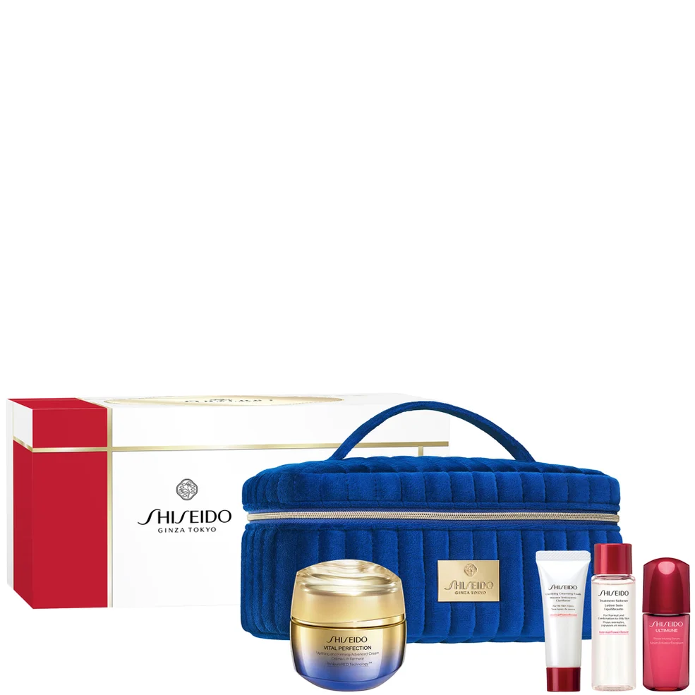 Shiseido Vital Perfection Advanced Holiday Pouch Set Immagine 1
