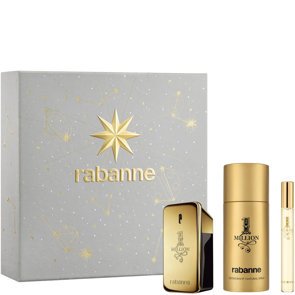 Rabanne 1 Million Eau de Toilette 50ml + Deodorant 150ml + Eau de Toilette 10ml Immagine 1