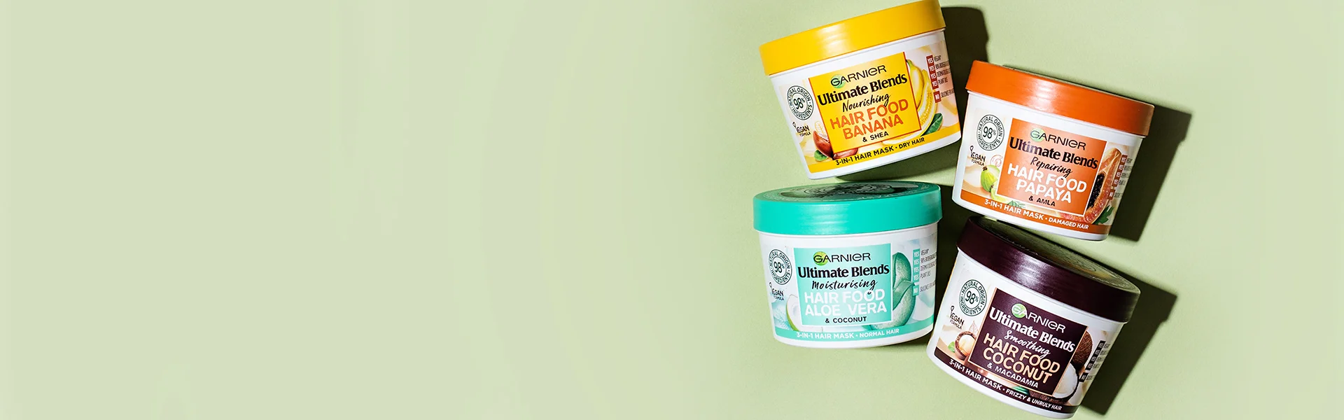 Maschere per capelli Hair Food Garnier