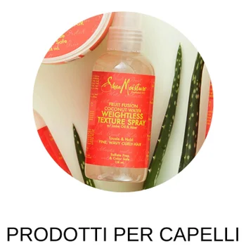Shea Moisture prodotti per capelli